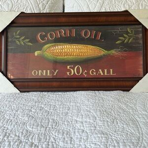 Picture frame brand new in original packaging real wood frame mahogany colour